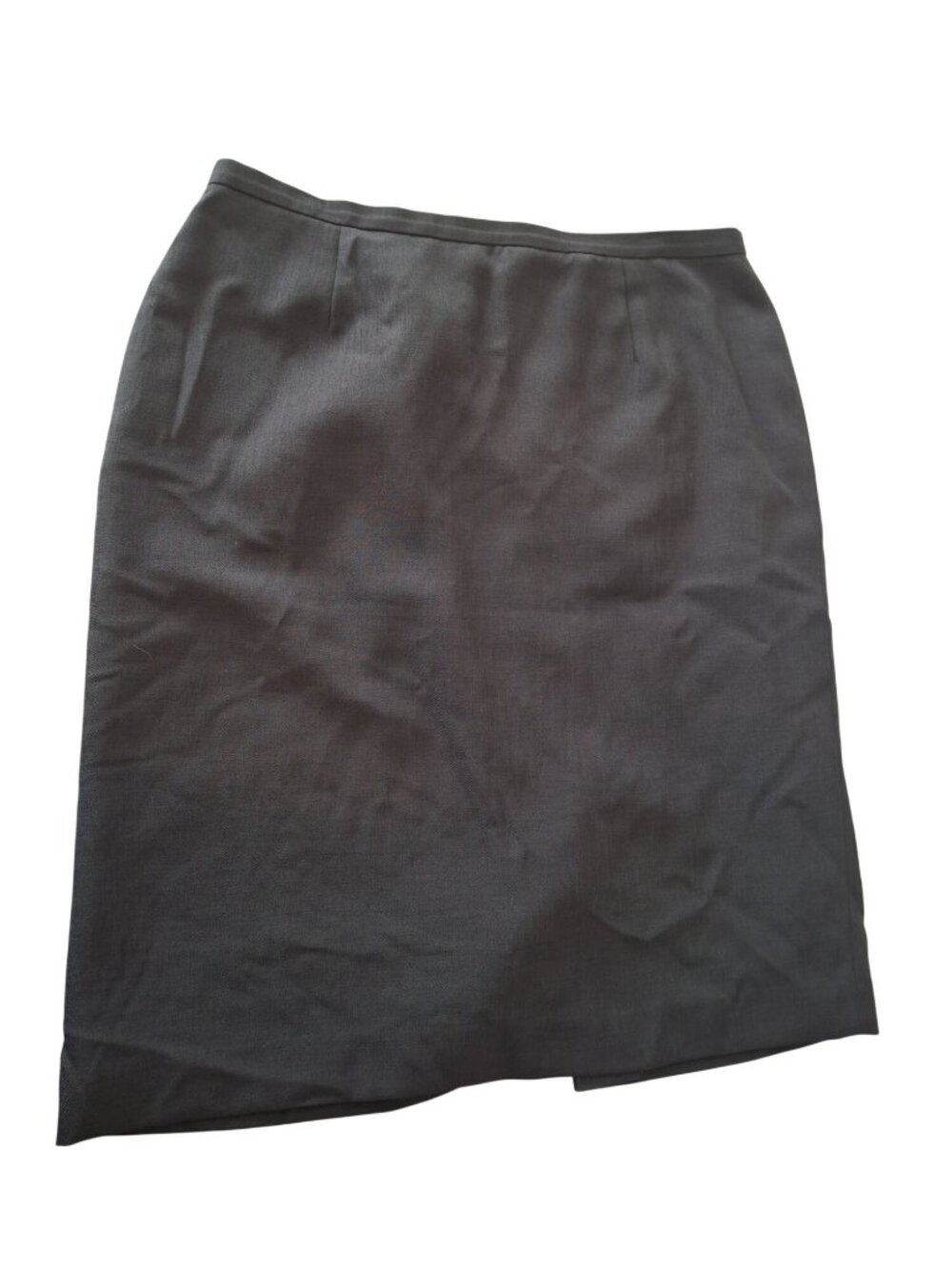 Kasper Pencil Skirt Size 18 Black Quiet Luxury Old Money Career Business Classic